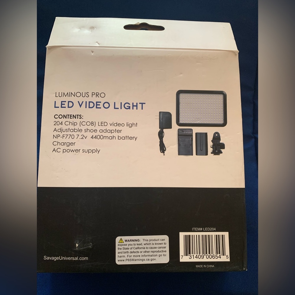 LED Video Light - Picture 2 of 3